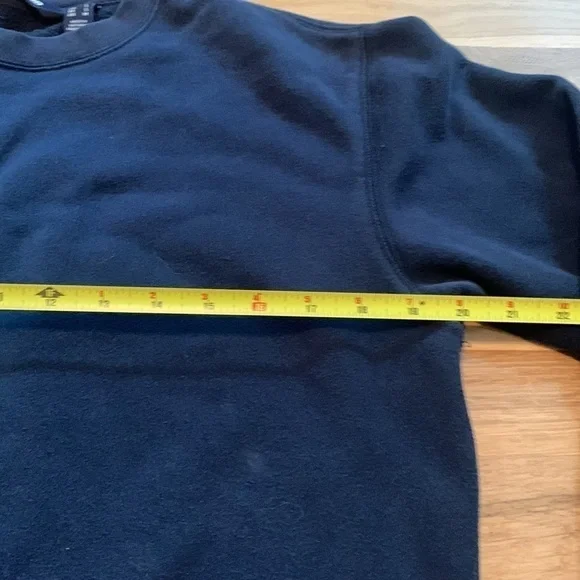 Land’s End Crewneck Long Sleeve Pullover Sweatshirt Blue Men’s S - Picture 9 of 14